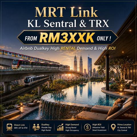 【 Airbnb Hotel Style 】1.4k @ 2 Room Near MRT/LRT KL Midvalley Kuchai 1