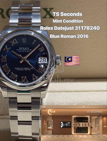 Rolex Datejust 31mm Blue Roman Dial 178240 2016 - photo 3 of 5