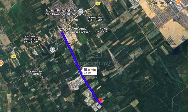 [DIRECT OWNER] Freehold 24-Acre Vacant Land in Kluang, Johor 1