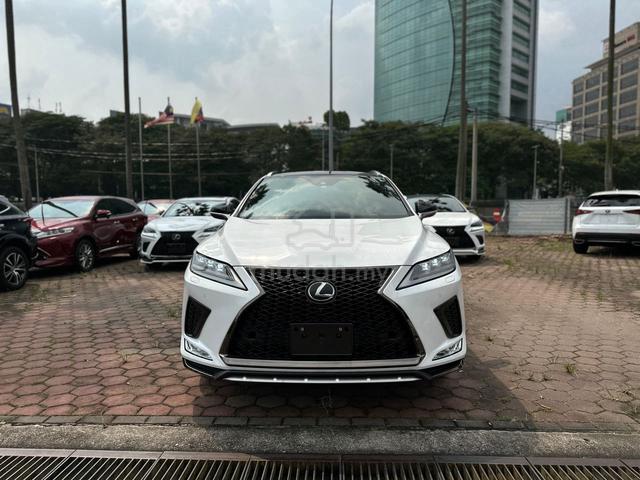 2022 Lexus RX300 F SPORT PANROOF 5A RED leath - 5