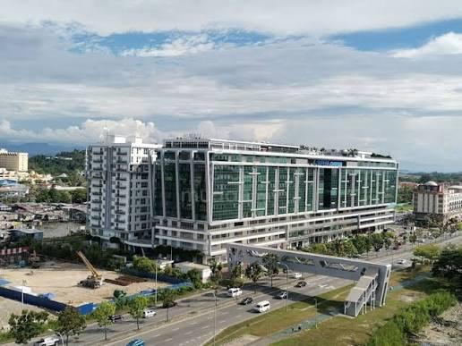 Sutera Avenue Retail-Office Tower | Road Frontage | KK CBD 1