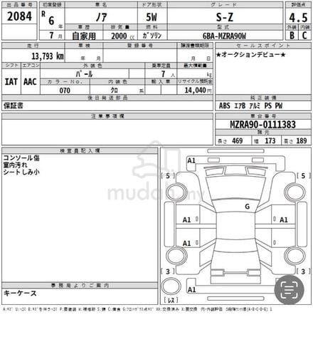 2024 Toyota NOAH SZ 3LED SIDE-STEP POWER-BOOT UNRE - 3