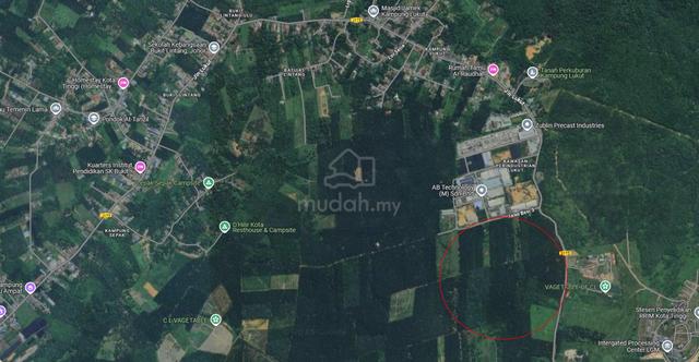 Kota Tinggi 14.87 Acre Oil Palm Land Main Road Industrial Factory 1