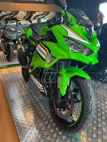Iconic Green Kawasaki NINJA ZX250 2025 - Motorcycles for sale in