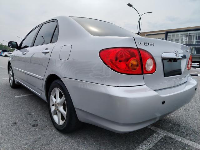 2002 Toyota COROLLA 1.8 ALTIS G ZZE122R-GEPEKE (A) - 2