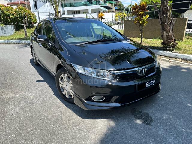 2013 Honda CIVIC 1.5 (HYBRID)(A)BLACK LEATHER SEAT - 1