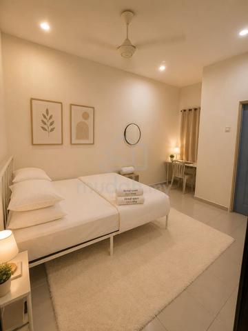 Bilik sewa single 10 min to Bukit Raja HTAR Wifi Direct owner 1