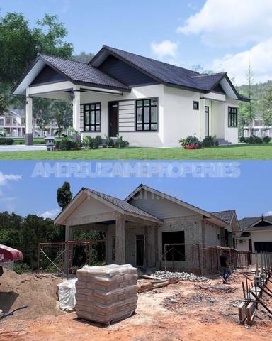 Rumah Banglo Setingkat Gong Badak kuala Nerus Terengganu 1