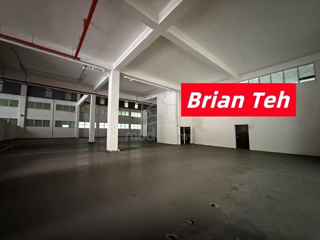 1.5 Storey Detached Factory Warehouse Rent at Asas Jaya Permatang Ting 1