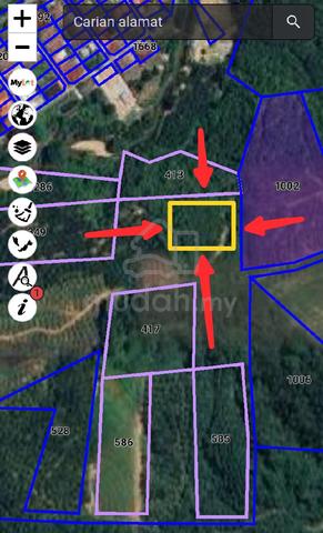 TANAH PERTANIAN UNTUK DIJUAL Mukim Kerling Hulu Selangor Sungai Jang 1