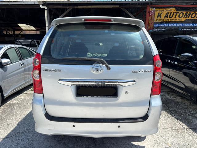 2011 Toyota AVANZA 1.5 G ENHANCED (A) 1st owner - 5