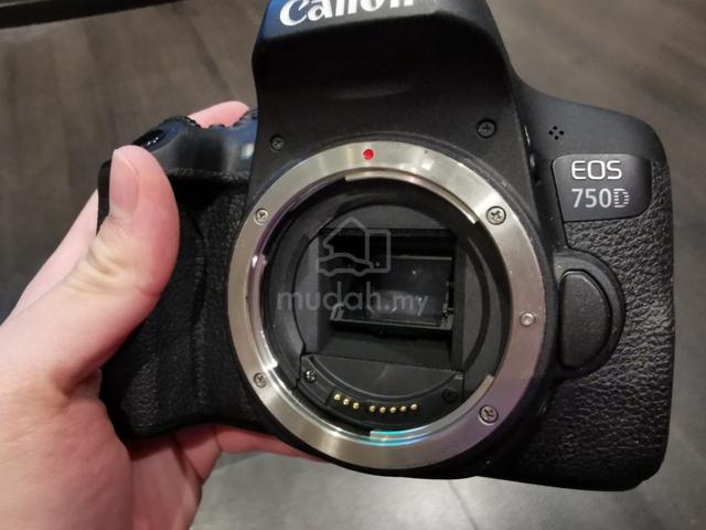 Canon 750D DSLR Camera Full Set  - photo 4 of 6