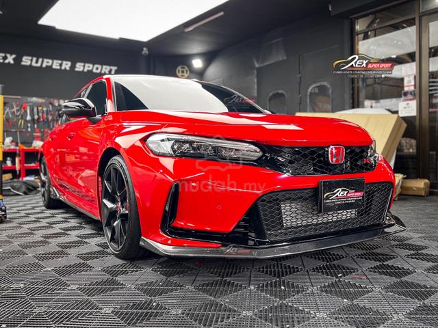 Honda FL5 Type R Front Lip Varis Design Carbon - Car Accessories