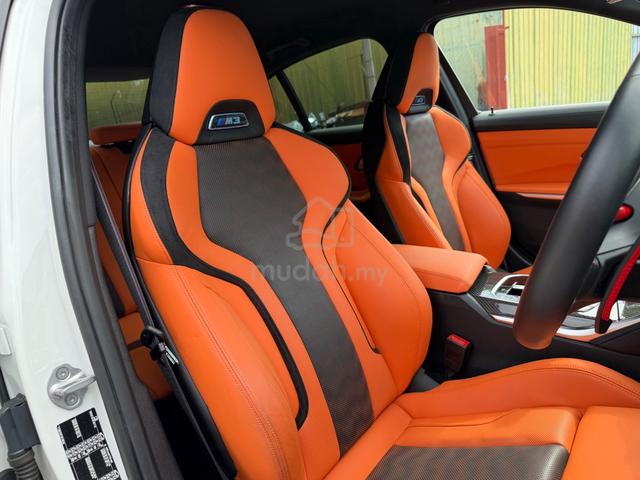 2022 Bmw M3 3.0 Competition Orange Seat BIG Screen - 3