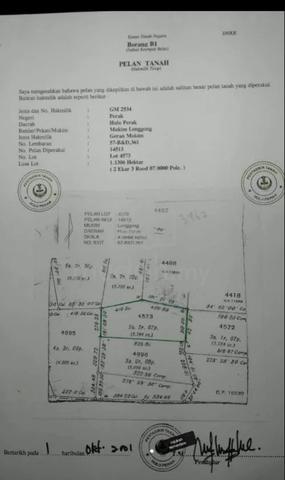 Tanah Pertanian Getah Untuk Dijual – Kampung Chepor, Lenggong, Perak 🌳 1
