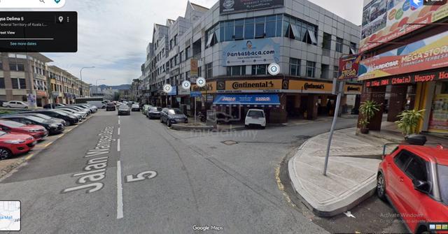 Ground floor shop for rent,wangsa maju 1
