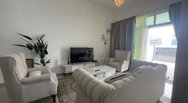 Fully Furnished, Single Storey Terrace for Rent, Taman Mayang Lestari 1