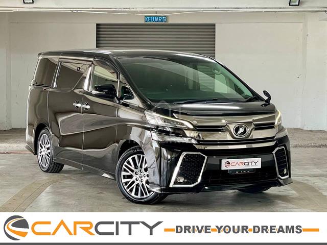 2017 Toyota VELLFIRE 2.5 ZG PILOT SEAT POWER BOOT - 2