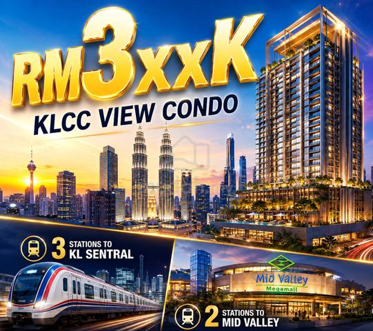 Mid Valley High ROI 10% / Monthly 1400 @ Walking to MRT/LRT / Furnished 1