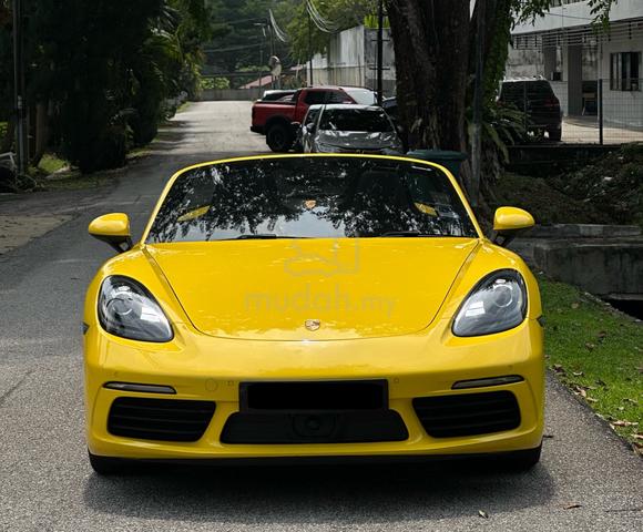 50K KM 2018 Porsche BOXSTER 2.0 14Ways OriYellow - 2