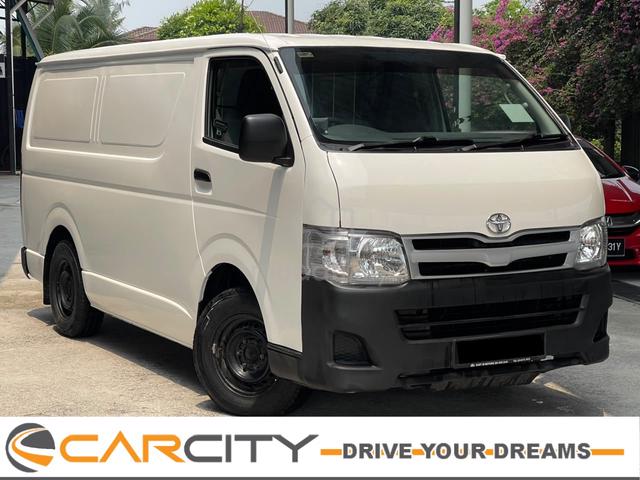 2013 Toyota HIACE 2.5 FACELIFT (M) PANEL VAN WRNTY - 2
