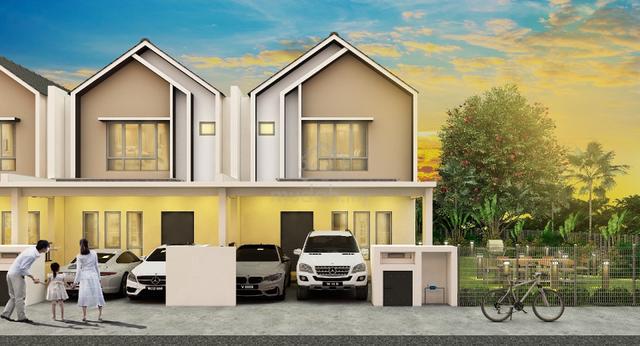 New 2 Storey House 21'x60' At Meru, Klang 1