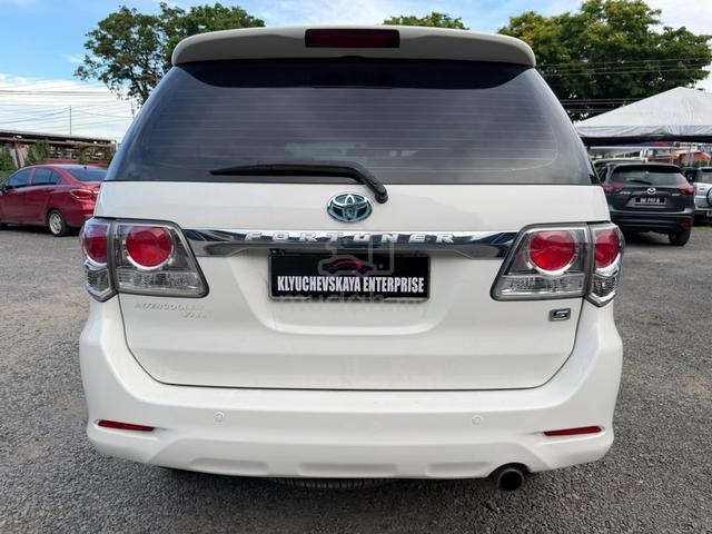 2014 Toyota FORTUNER 2.5 G (A) BLACK EDITION - 2