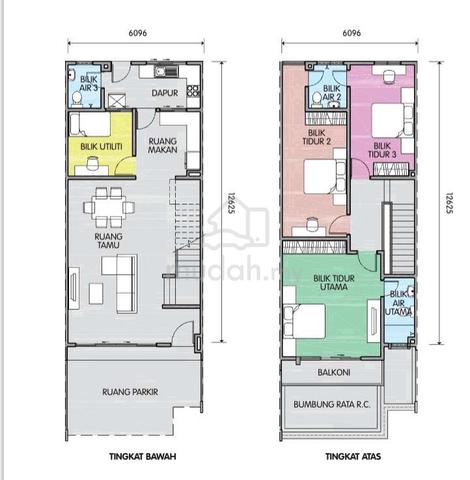Bumi Unit Prima Residensi Kampar Double Storey Perak 3