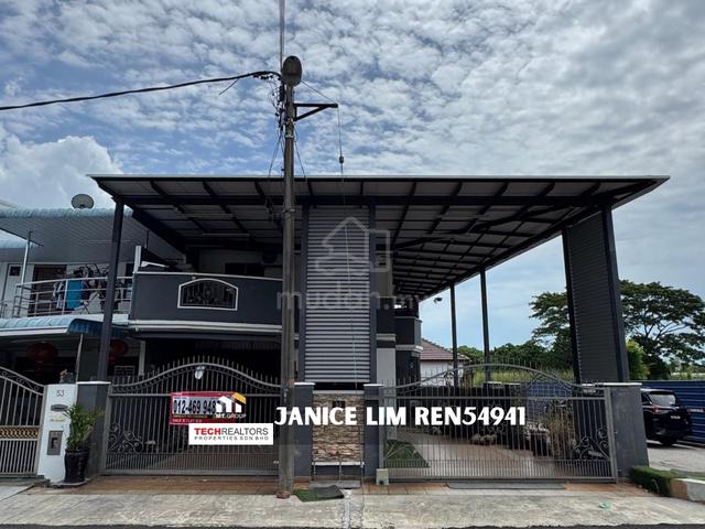Taman Perkasa Butterworth Renovated Double Storey Terrace End Lot 1