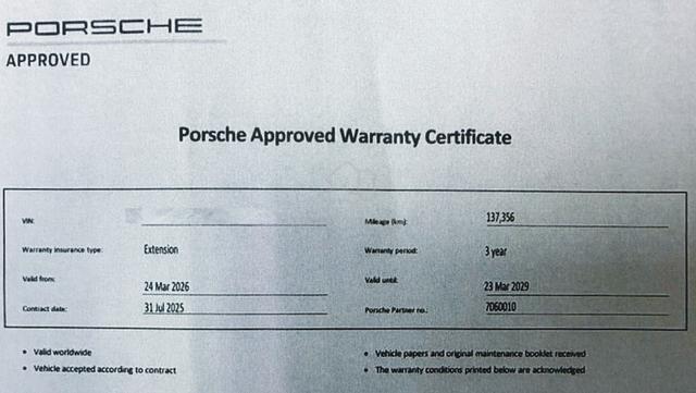 2016 Porsche WARRANTY MAC 2029 MACAN 2.0 FACELIFT - 5