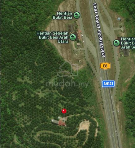 TANAH n LADANG KELAPA SAWIT TEPI HIGHWAY BUKIT BESI BNDR JERANGAU GANU 1