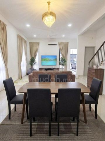 1610sqft, Fully Furnished 2 Storey Regent Garden, Eco Grandeur, PAlam 1
