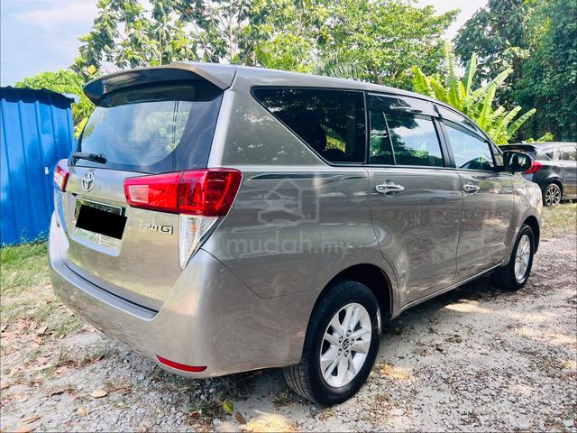 2018 Toyota INNOVA 2.0 G (A) - 2
