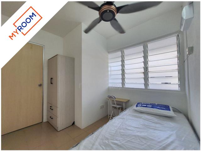 Kurau Road Flat Jelutong – Single Room  1