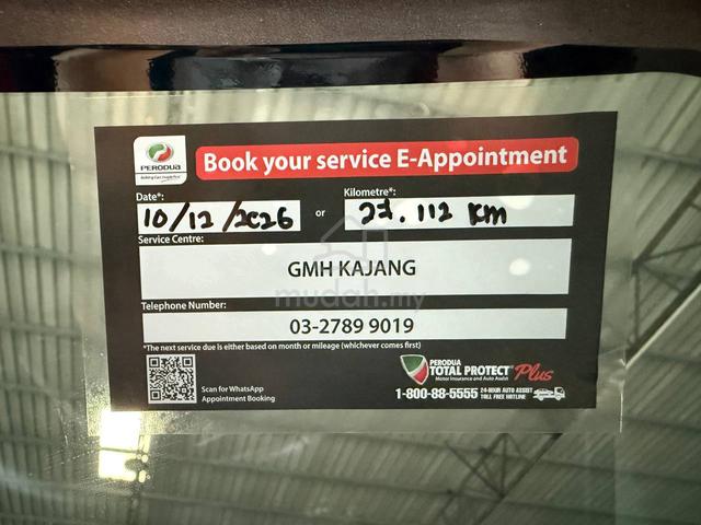 2025 Perodua MYVI 1.5 AV (A) 15K SUPER LOW MILEAGE - 2