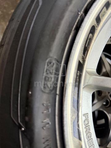 Rim mugen mf8 thailand 15 inch tayar 70% - photo 5 of 6