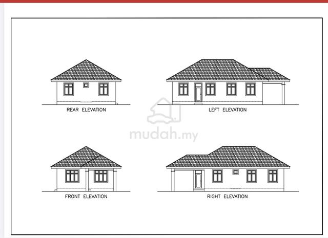Rumah banglo ( Baru) sg pelong(sg buloh) 1