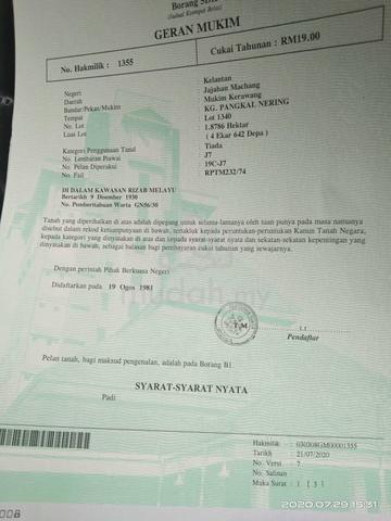 Tanah untuk dijual@disewa 1