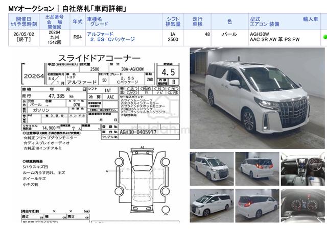 2022 Toyota ALPHARD 2.5 SC SUNROOF DIM 8Y WARRANTY - 4