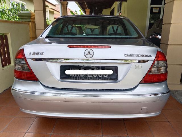 2007 Mercedes Benz E-CLASS 1.8 200 K ELEGANCE - 2