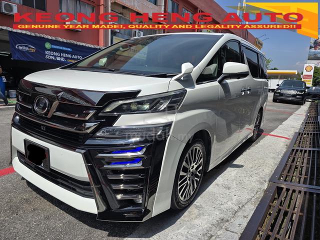 2016 Toyota VELLFIRE 2.5 ZG F.lift Srof 2Yrs Wrnty - 2