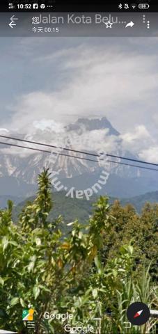 Menggatal kokol hill land view kk town sunset beach mount kinabalu 5