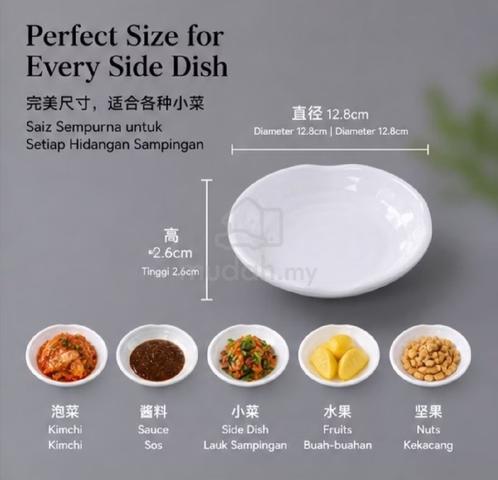 Melamine Small Dish 13cm Sauce Plate Dim Sum Dish  - photo 2 of 3