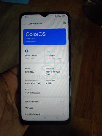 oppp A57 original 8+128GB - photo 5 of 5
