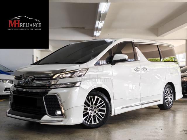 2015/16 Toyota VELLFIRE 2.5 ZG FULLY LOADED 3YWRRT - 1