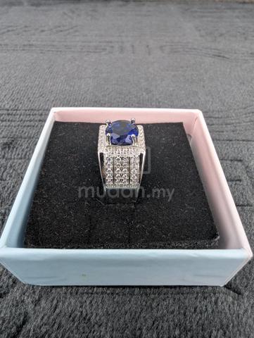 Cincin Batu Nilam Bangkok (Blue Sapphire) - photo 2 of 5