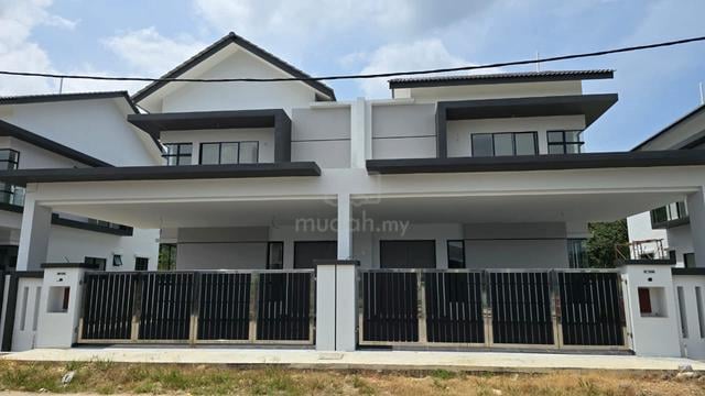 Sungai Mati Tangkak double storey semi D latest design CCC soon unit 1