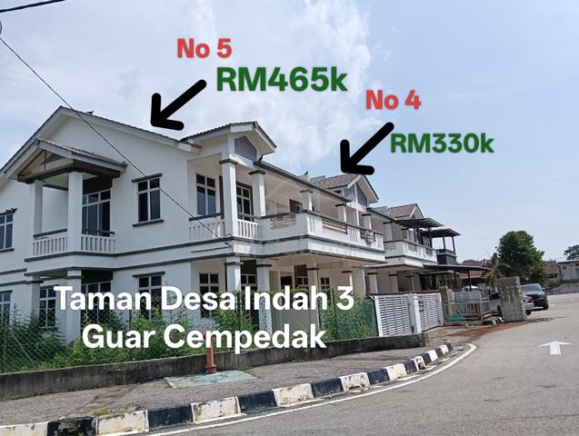 Double Sty Teres Taman Desa Indah 3 Guar Cempedak, Kedah 1