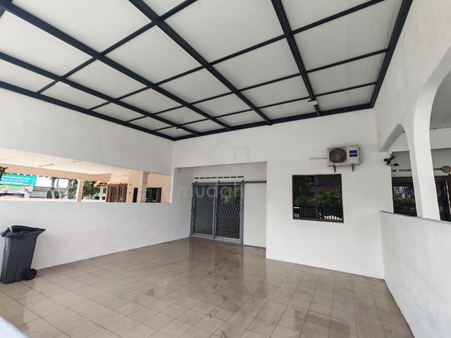 Freehold Kitchen Extended 2 Sty Teres House Harta Pertama Bukit Baru 1