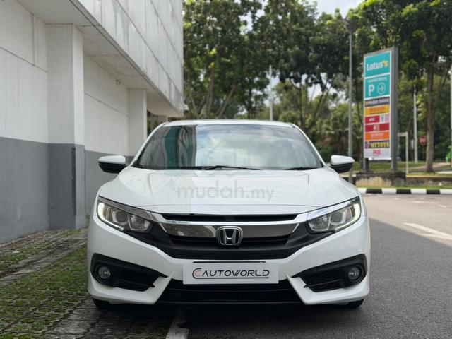 2017 Honda Civic 1.5 TC TURBO FULL SERVICE RECORD - 2